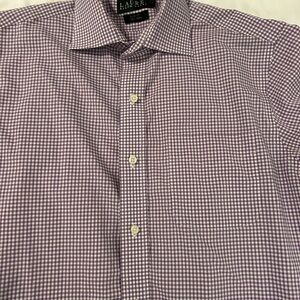 Polo Ralph Lauren Purple Checkered Men's Shirt